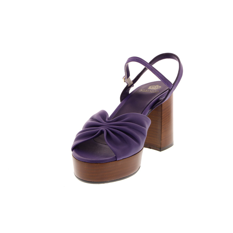 L'arianna sandalen paars 3