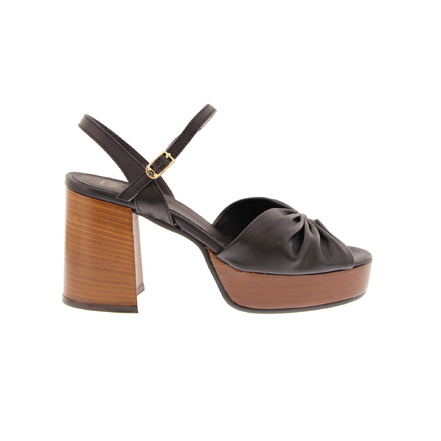 L'arianna sandalen zwart