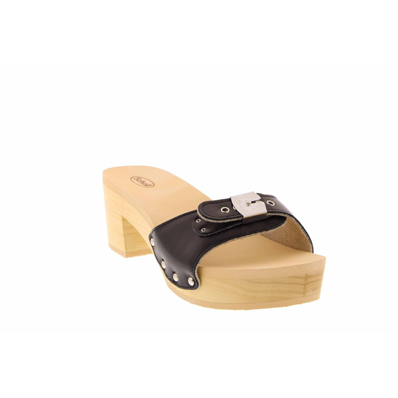 Scholl slippers zwart 2